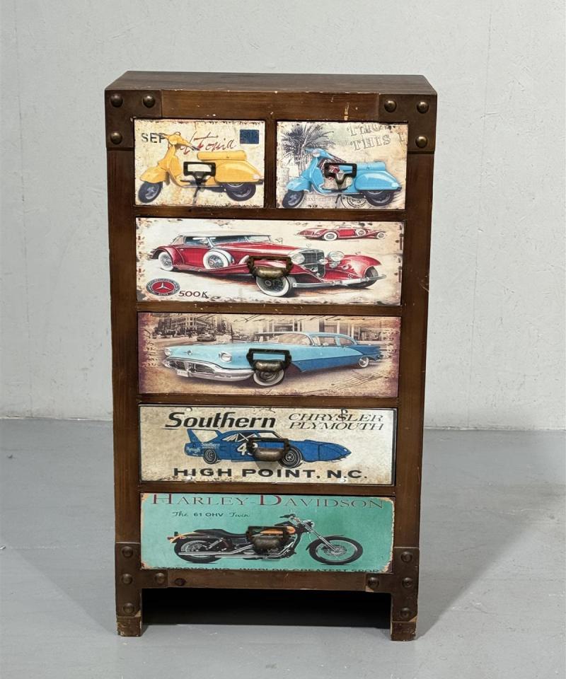 Retro-henkinen lipasto