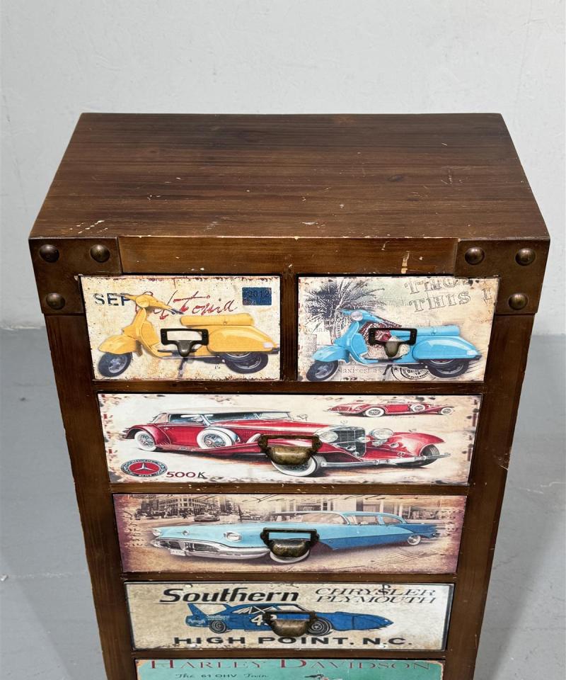 Retro-henkinen lipasto