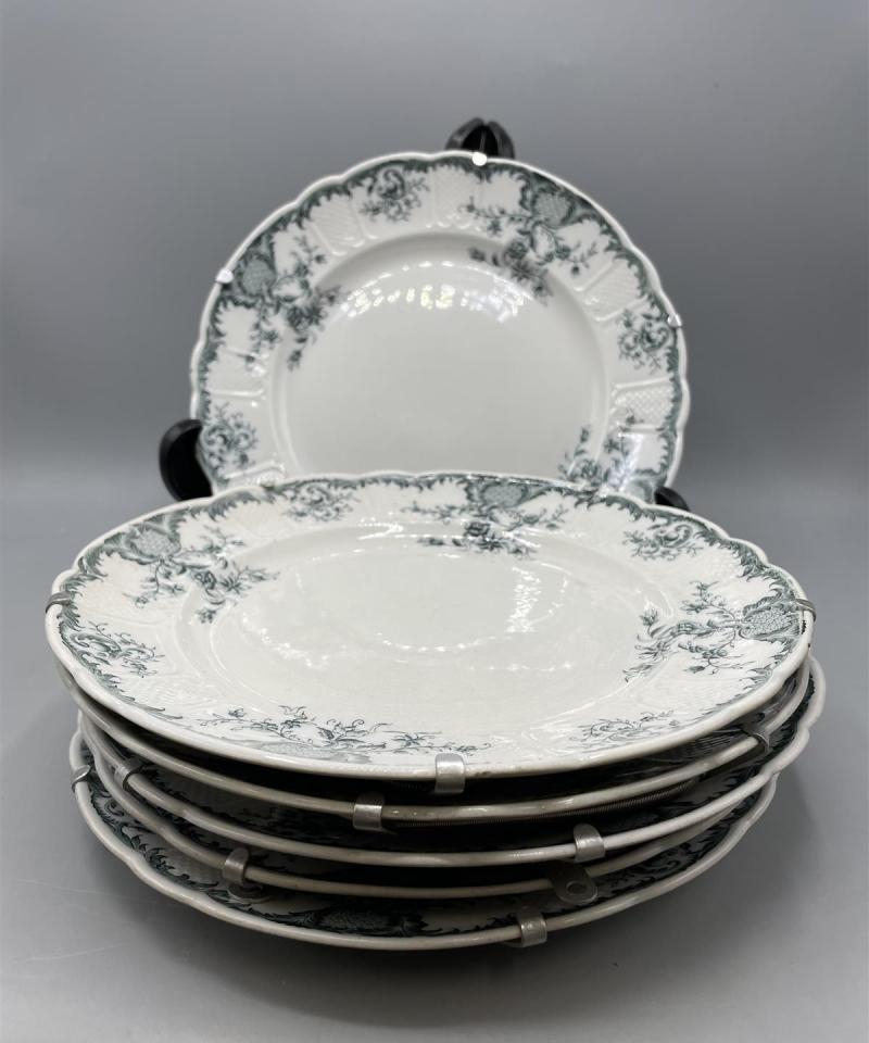 Antiikkiset Arabia koristelautaset 6kpl