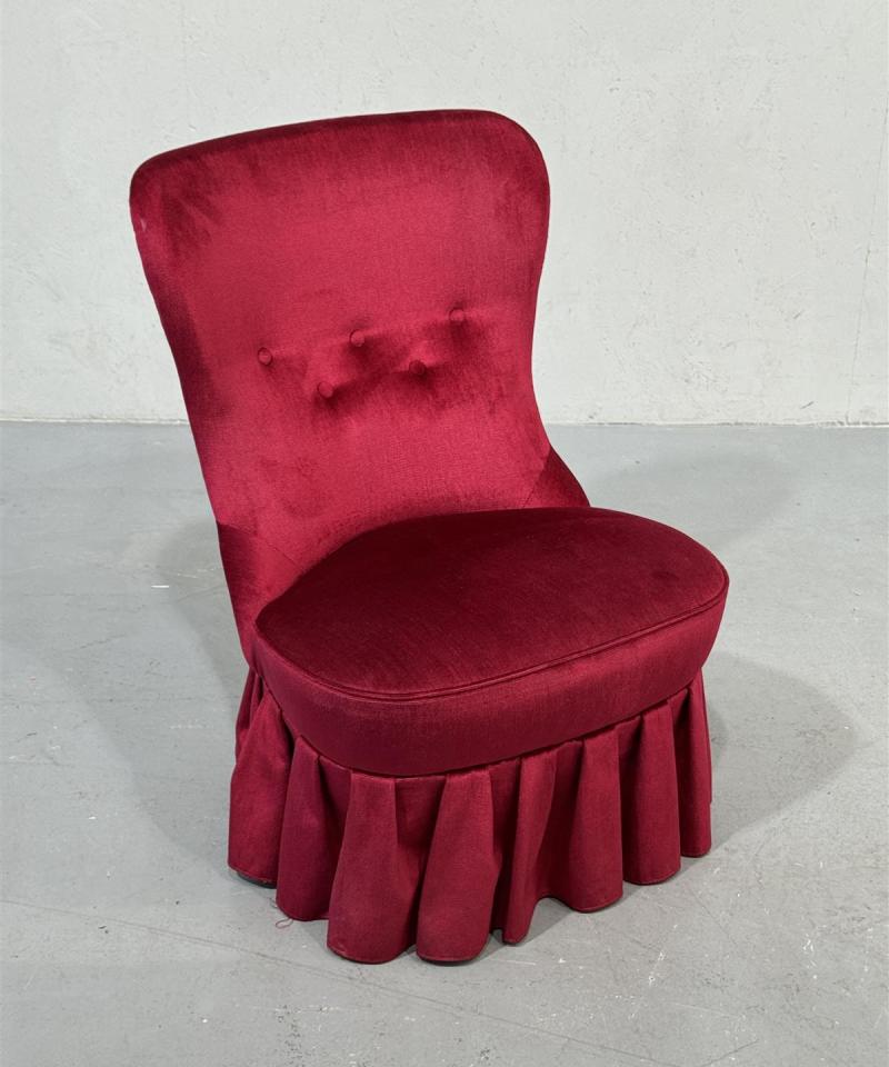 Vanhan ajan Emma sametti tuoli