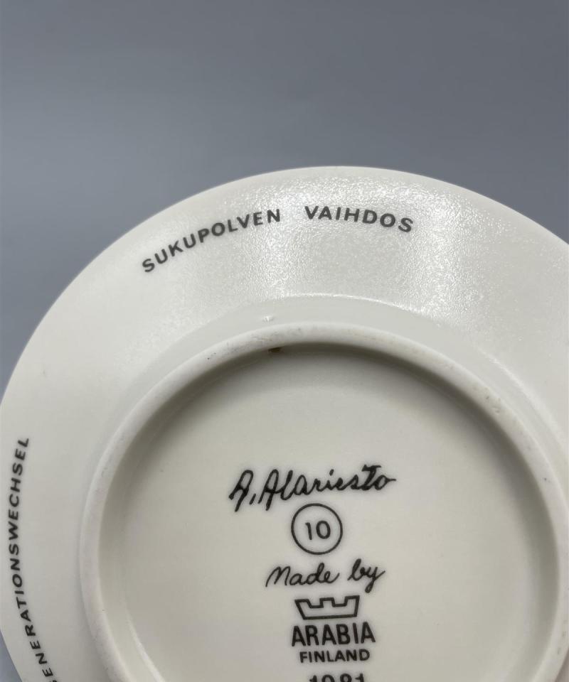 Arabia seinälautanen vuosilautanen 2kpl, A Alariesto