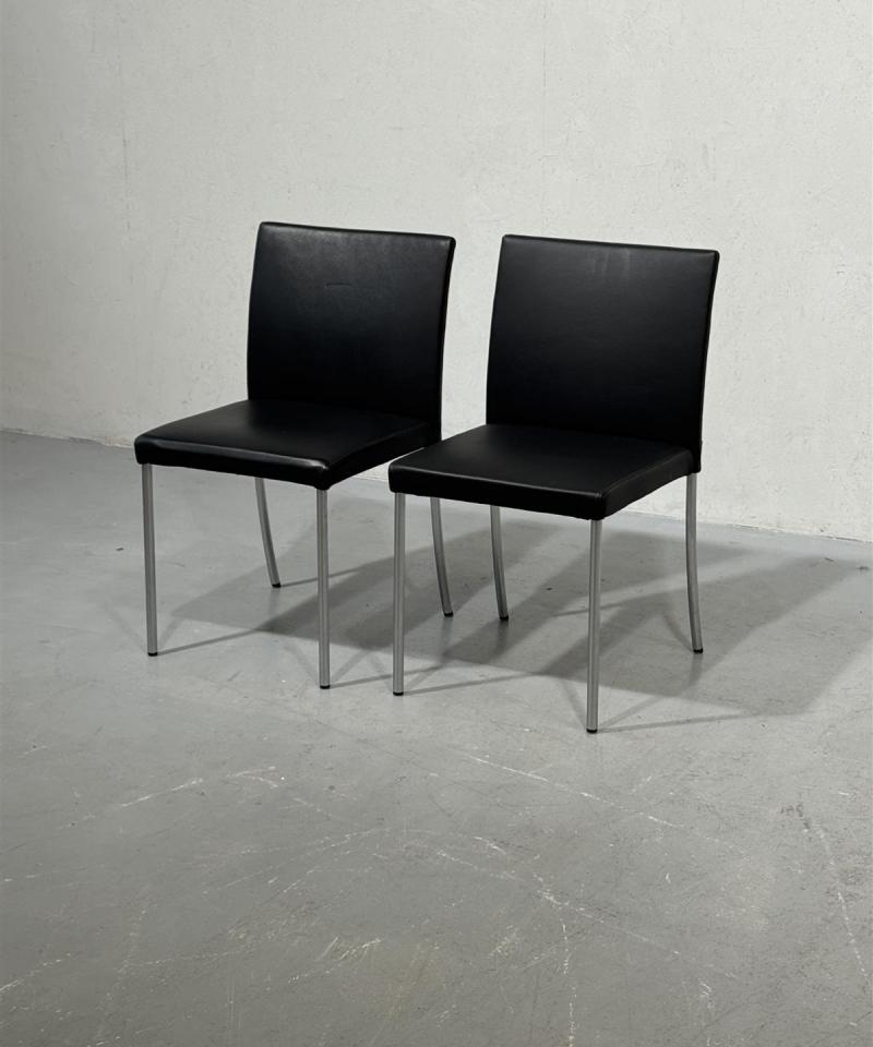 Walter Knoll Jason Lite nahkatuoli (2 kpl)