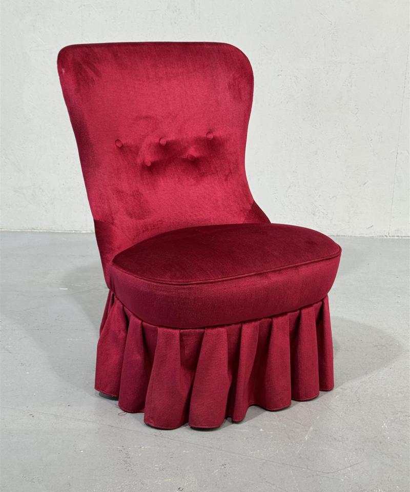 Vanhan ajan Emma sametti tuoli