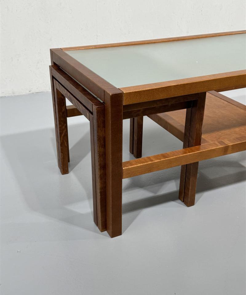 Sohvapöytä 110x60 sivupöydillä (2 kpl)