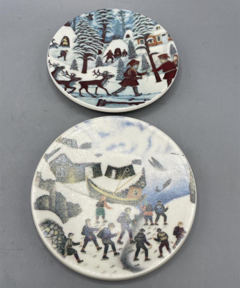 Arabia seinälautanen vuosilautanen 2kpl, A Alariesto