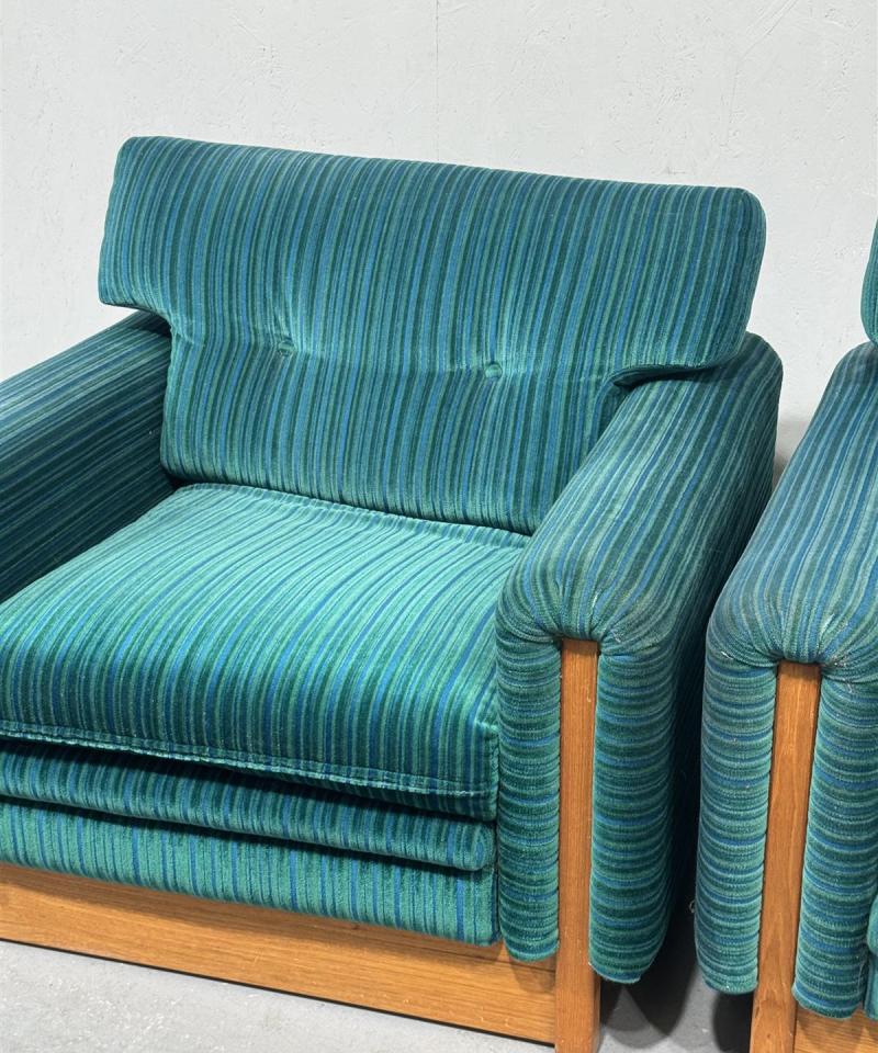 Retro nojatuolit, vakosametti