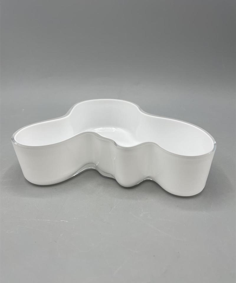 Iittala Aalto malja 50x195mm valkoinen, Alvar Aalto