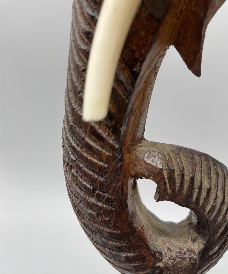 Norsu figuuri käsinveistetty 30cm