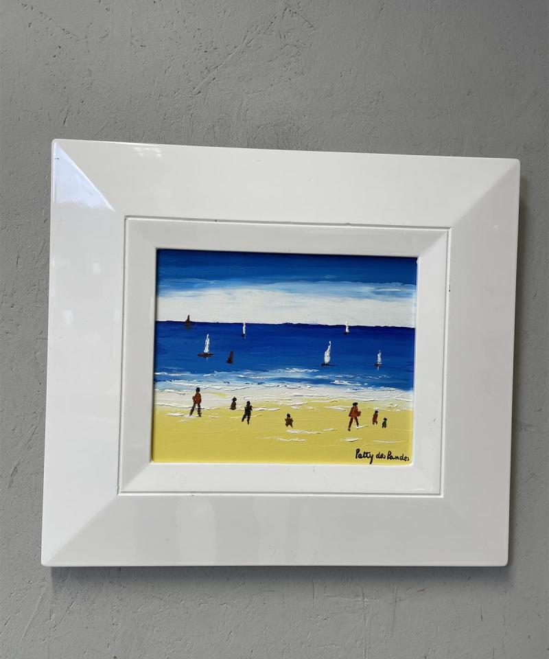 Taulu ”Rantamaisema” öljyvärimaalaus