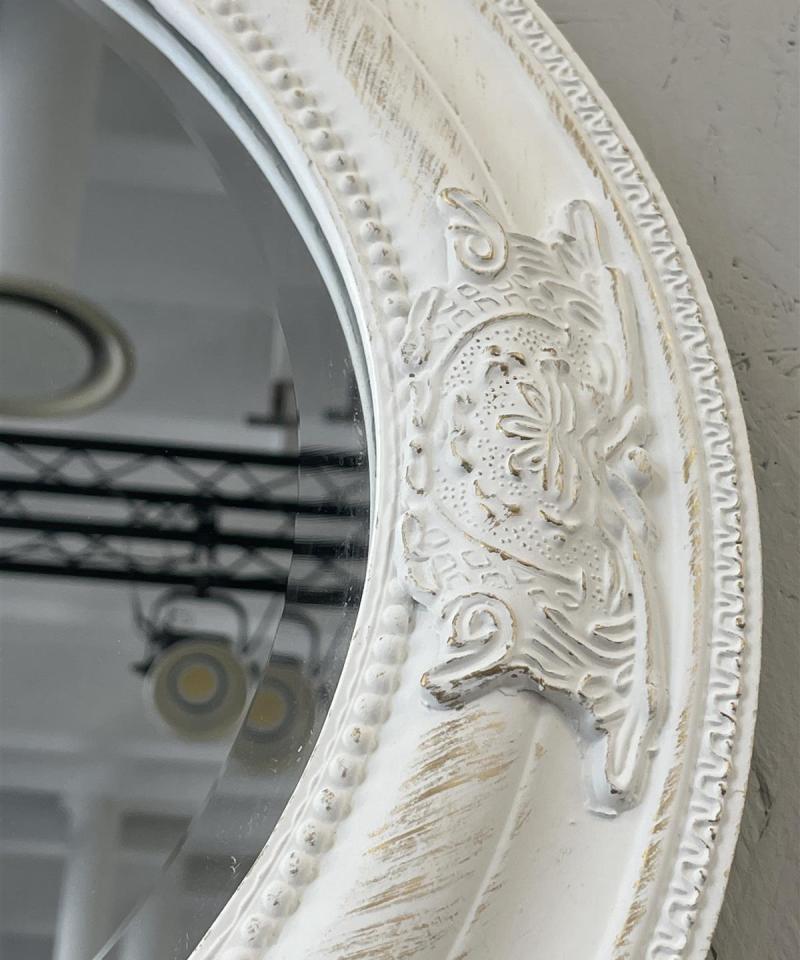 Peili koristeellisella kehyksellä fasettihiottu 62x52