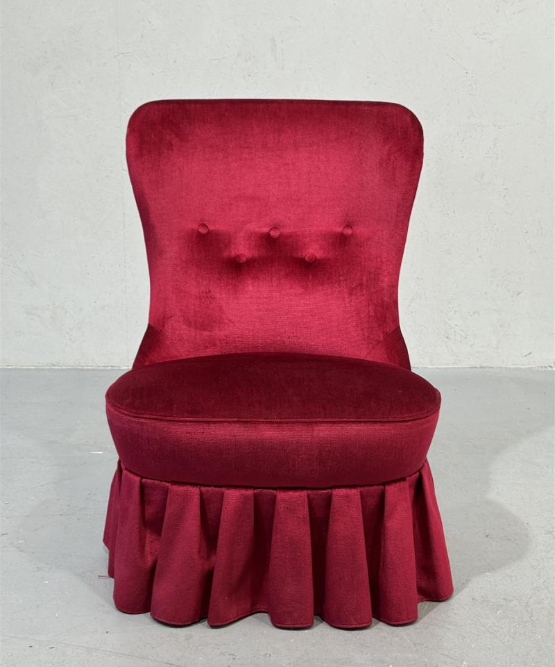 Vanhan ajan Emma sametti tuoli