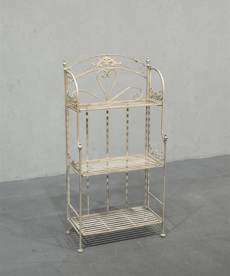 Taitettava metallinen hyllykkö