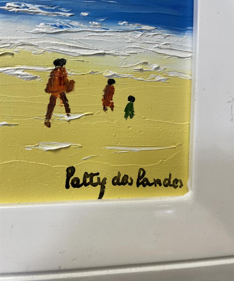 Taulu ”Rantamaisema” öljyvärimaalaus