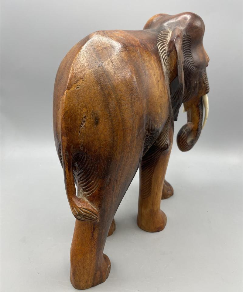 Norsu figuuri käsinveistetty 30cm