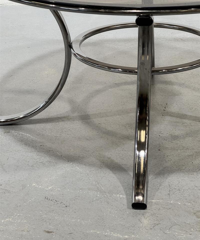 Sohvapöytä 90cm lasikannella