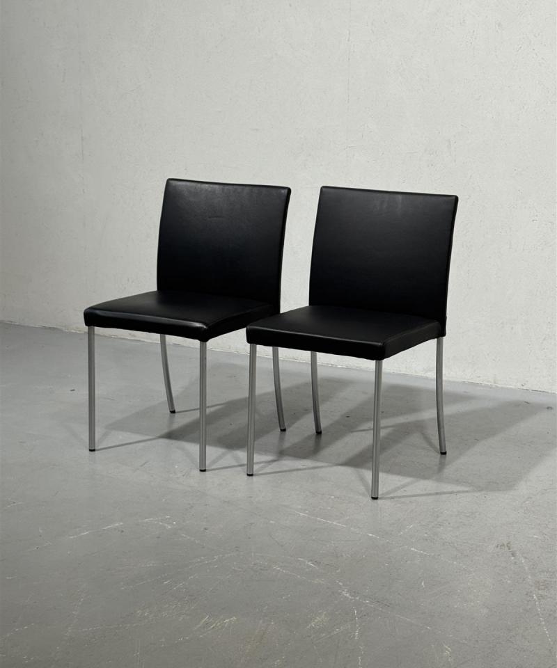 Walter Knoll Jason Lite nahkatuoli (2 kpl)