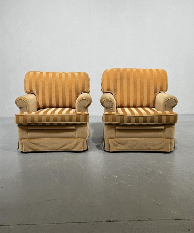 Engen nojatuoli (2 kpl), raidalliset