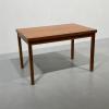 Vintage ruokapöytä teak 115x75 jatkopalalla