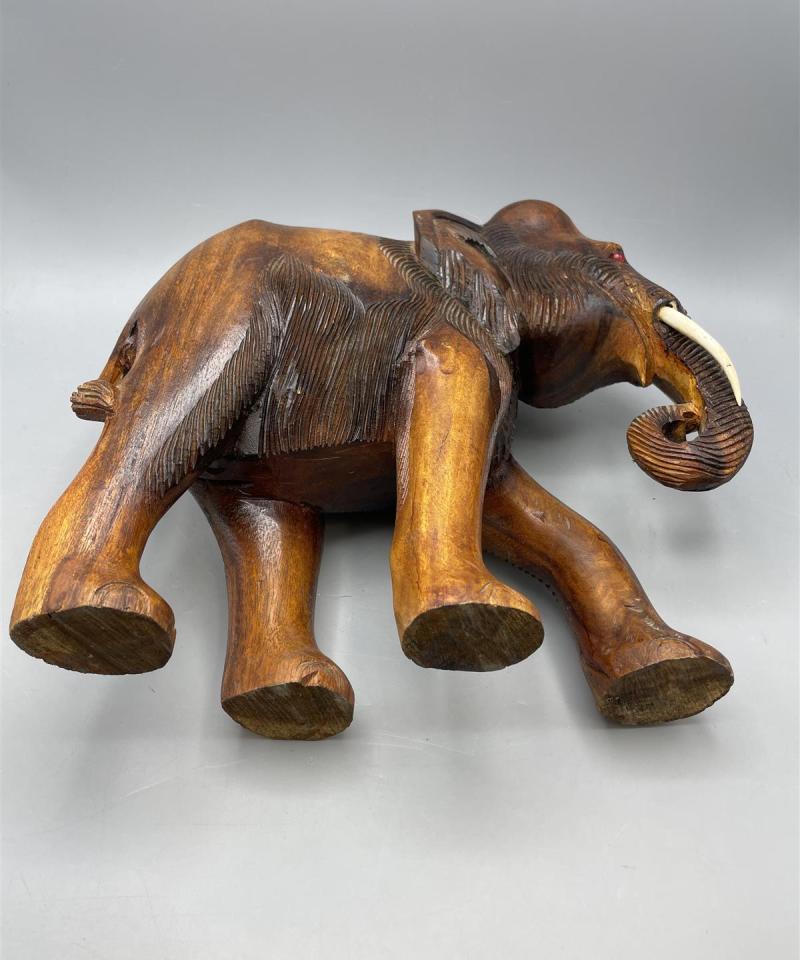 Norsu figuuri käsinveistetty 30cm