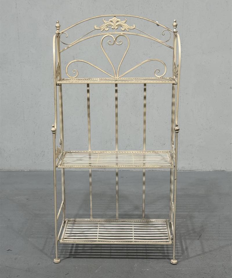 Taitettava metallinen hyllykkö