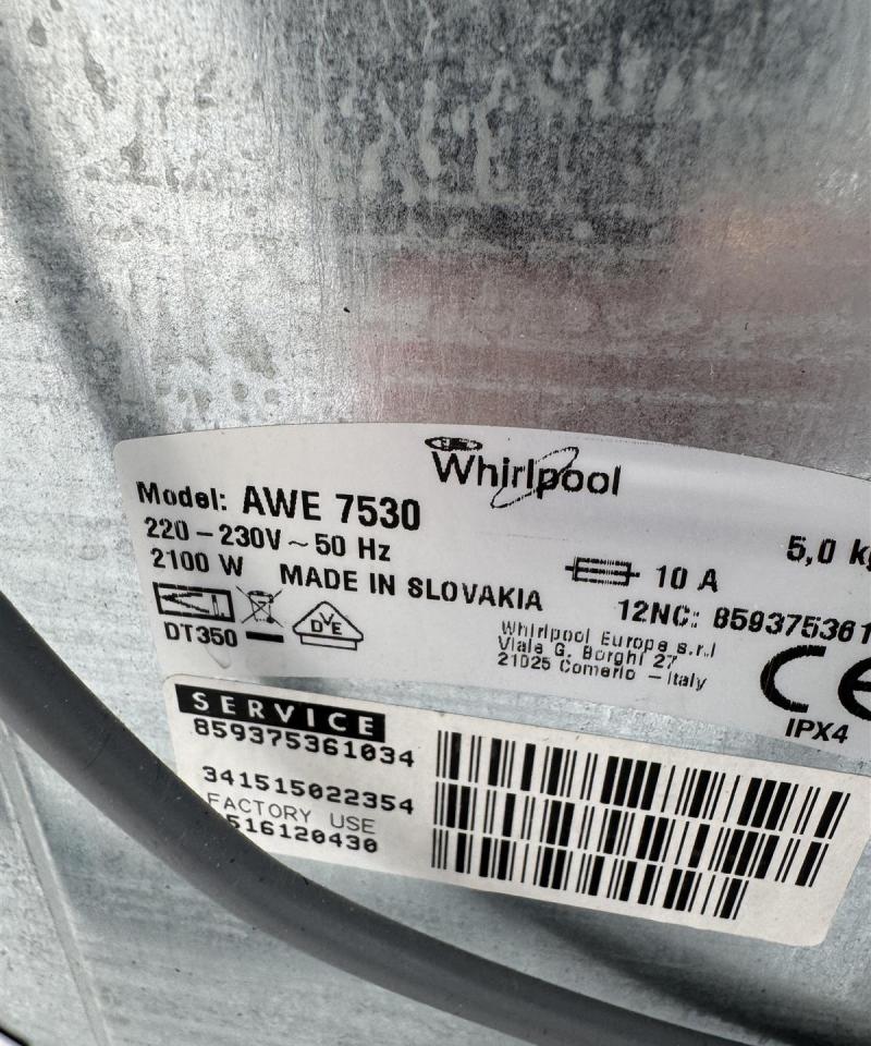 Whirlpool AWE 7530 pesukone