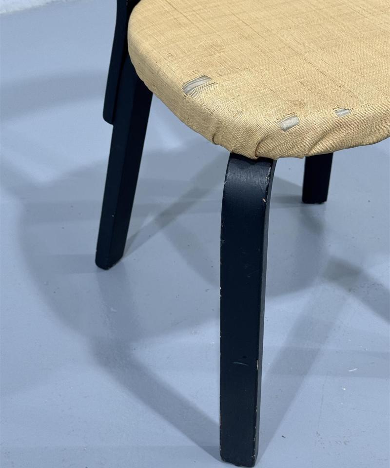 Alvar Aalto 69 tuoli musta entisöitäväksi