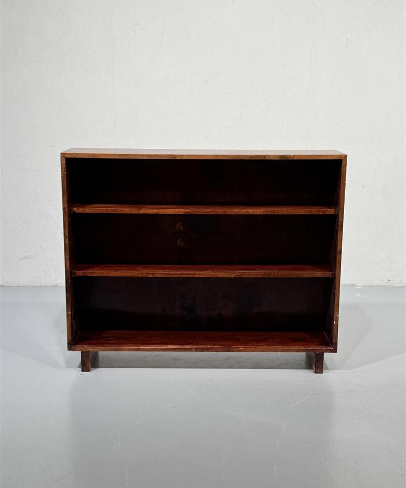 Vintage 60-luku kirjahylly puu