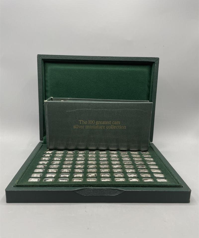 100 Greatest Cars Hopea miniatyyri kokoelma