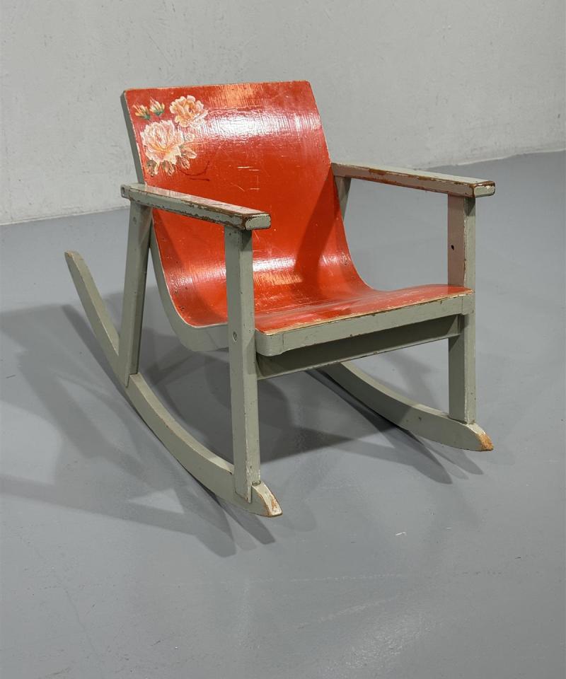 Eevert Toivonen lasten keinutuoli 1930 luku