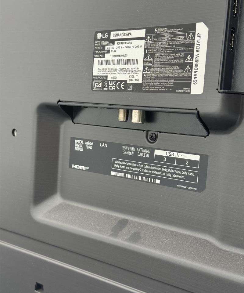 LG 4K 65NANO856PA smart TV