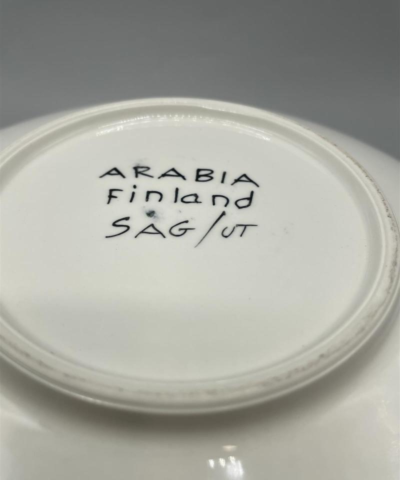 Arabia käsinmaalattu kulho, Svea Granlund