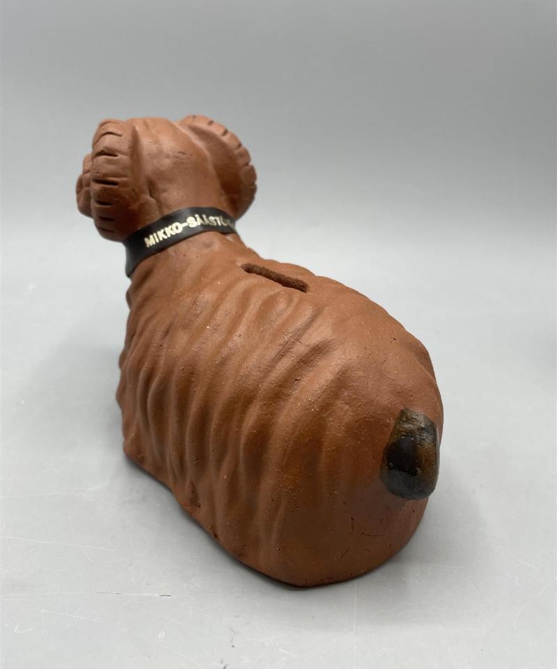 Vintage Mikko-Säästöpässi figuuri, Erkki Stenius