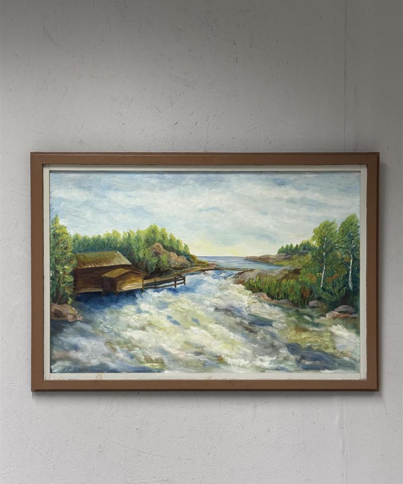 Taulu öljyvärimaalaus maisema