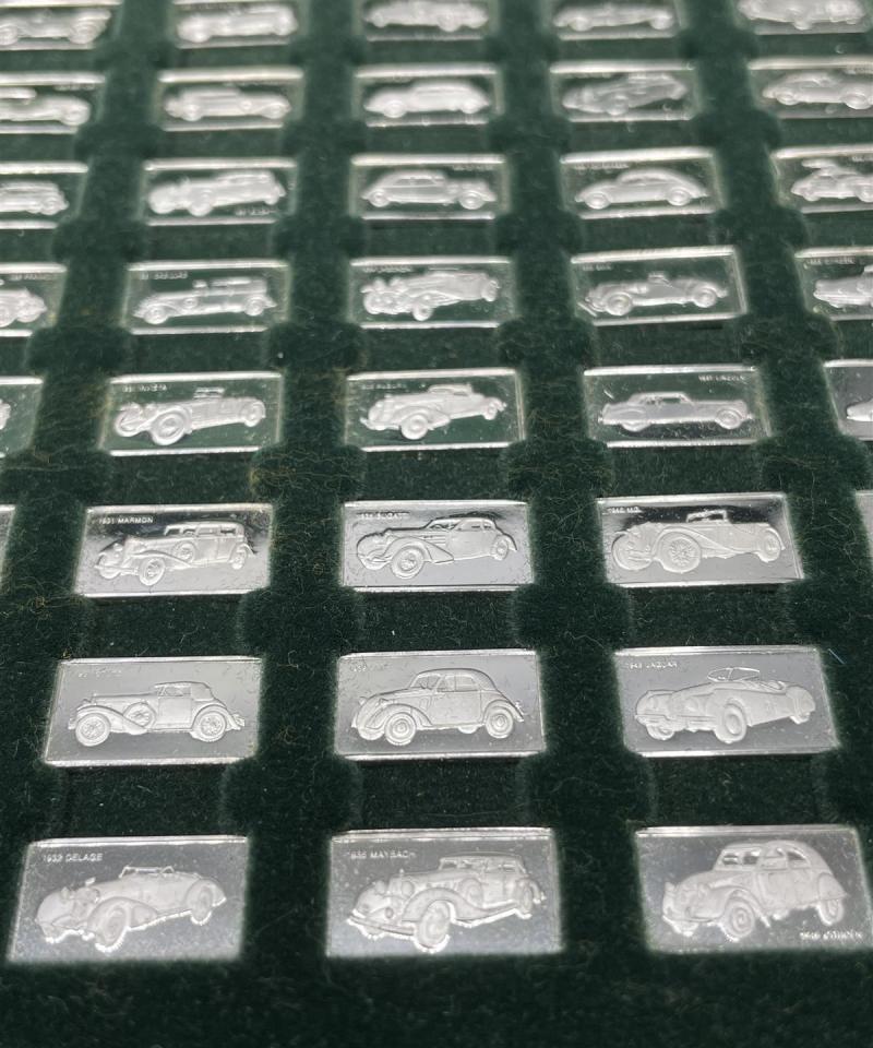 100 Greatest Cars Hopea 160g miniatyyri kokoelma