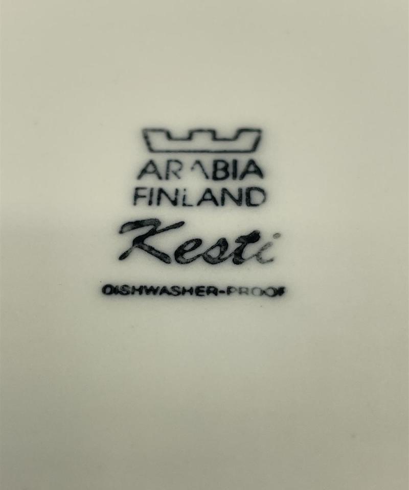 Arabia Kesti syvä ruokalautanen 6kpl, Göran Bäck