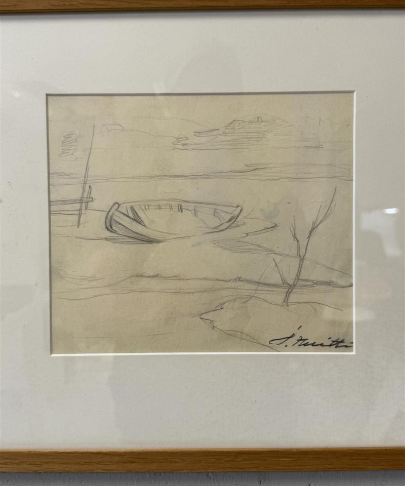 Taulu piirustus Ilmari Huitti