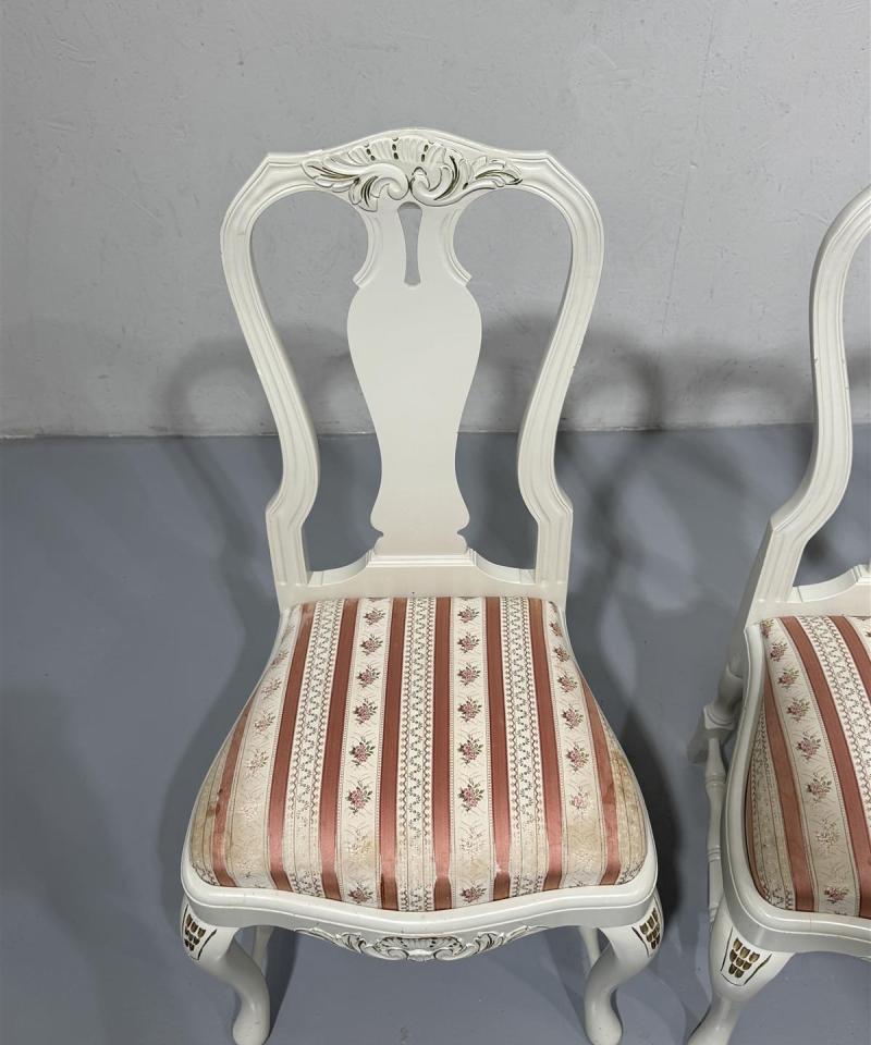 Vinni & Co talonpoikaisrokokooo ruokatuolit (5 kpl)