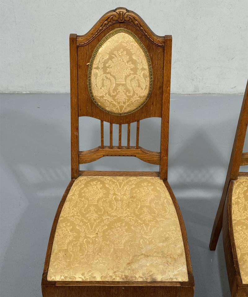 Antiikki tammipuutuoli (2 kpl)