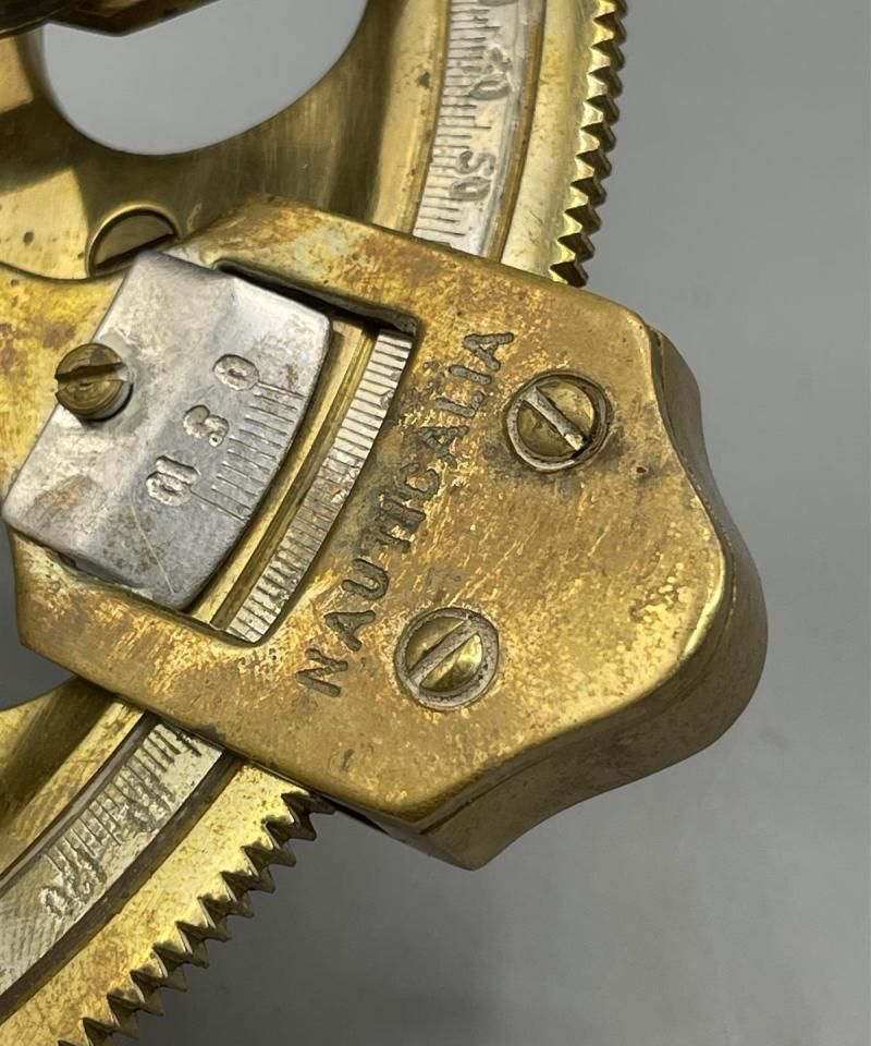 Vintage Nautical sekstantti messinki