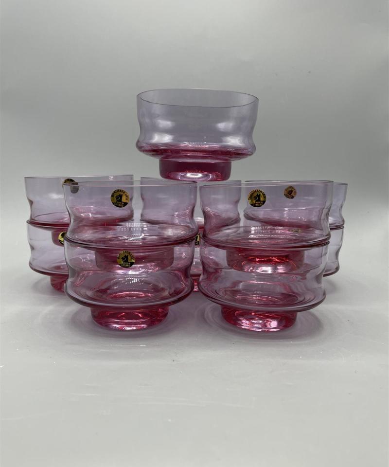 Riihimäen lasi Erkki jälkiruokamalja 11kpl