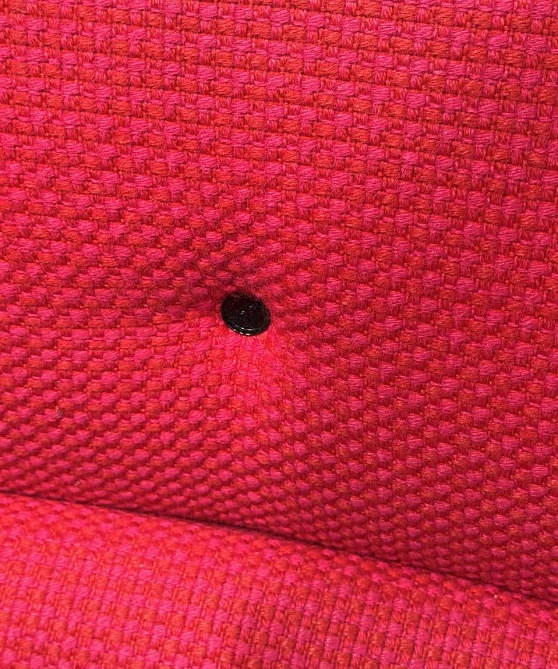 Retro nojatuoli punainen