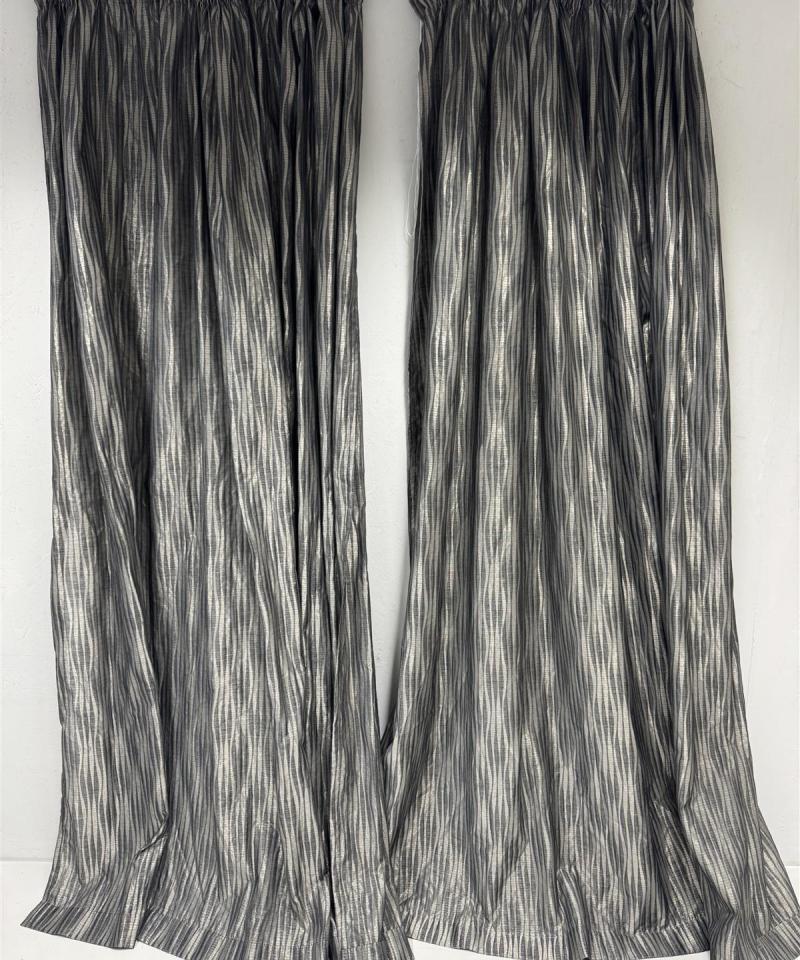 Valoverhot (2 kpl) kiiltävä musta-kulta 270x400