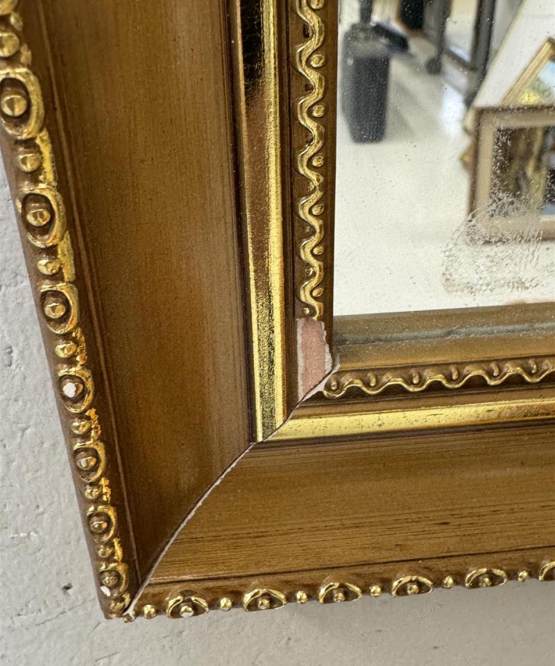 Peili 35x95 kultakehyksellä