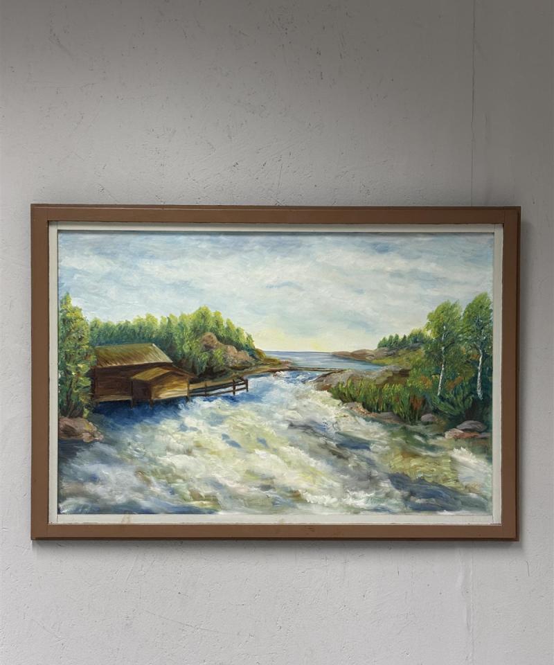 Taulu öljyvärimaalaus maisema