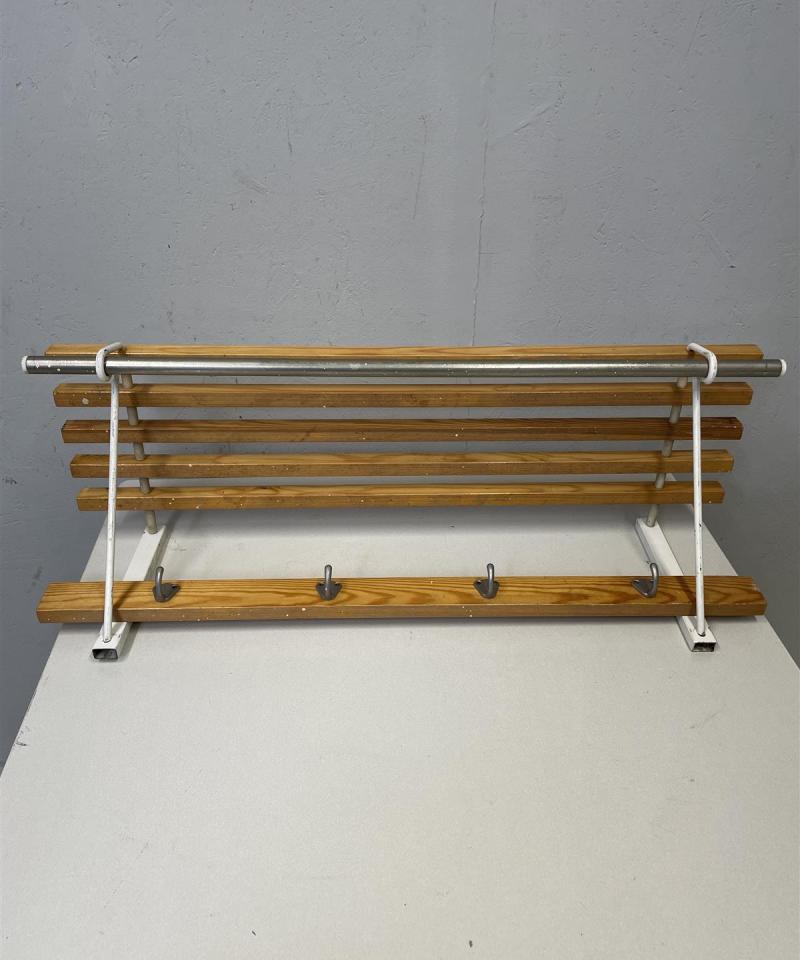 Naulakko puu ja metalli 80cm