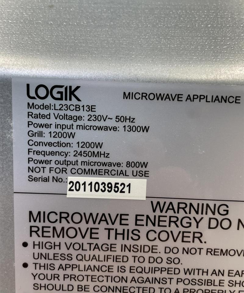 Logik L23CB13E mikroaaltouuni