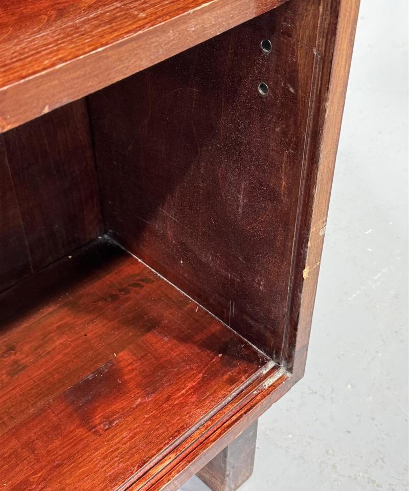 Vintage 60-luku kirjahylly puu