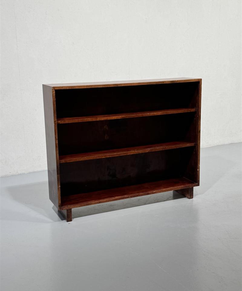 Vintage 60-luku kirjahylly puu