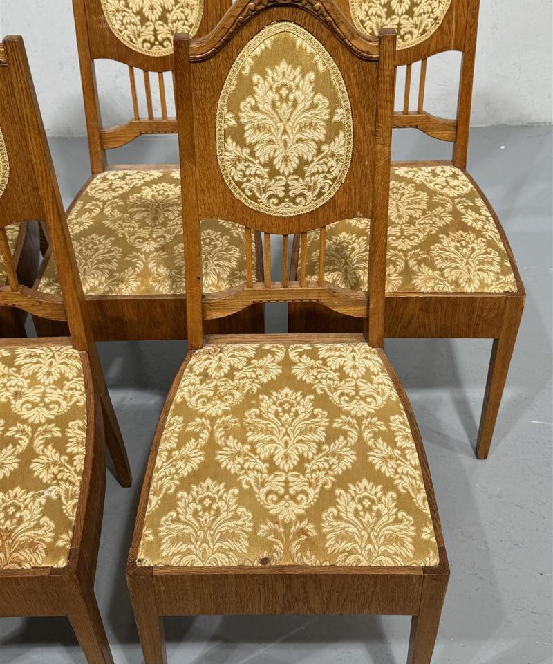 Antiikki tammipuutuoli (5 kpl)