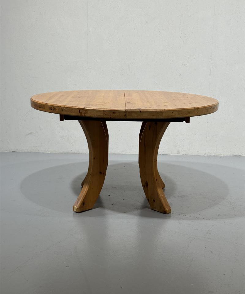 Massiivi mäntypuu ruokapöytä 127cm